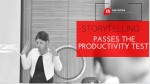 Storytelling passes the productivity test : Part 1 of 10