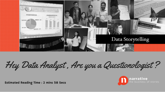 Data Storytelling: Hey Data Analyst, Are You are a Questionologist ?