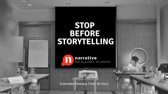 Stop Before Storytelling For Worldviews