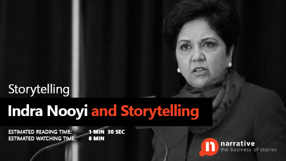 Indra Nooyi and Storytelling