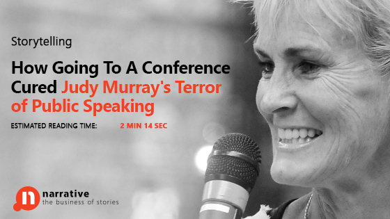 How Going To A Conference Cured Judy Murray’s Terror of Public Speaking