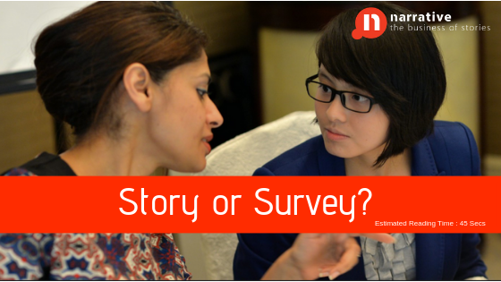 Story or Survey?