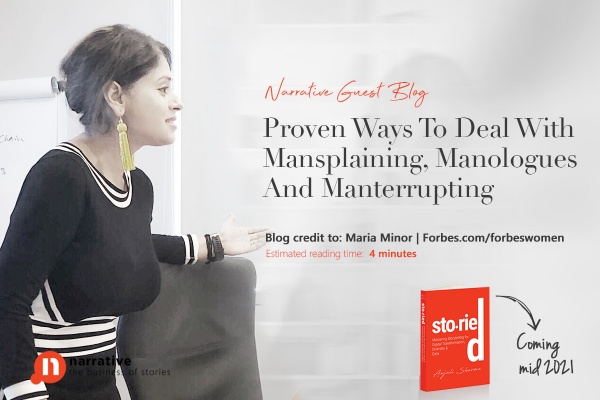 Guest Blog: Proven Ways To Deal With Mansplaining, Manologues  And Manterrupting